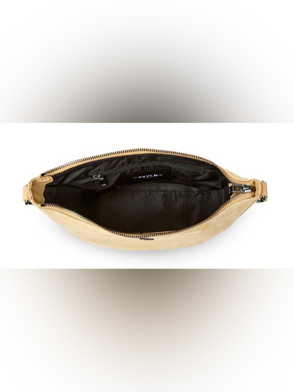 THINK ROYLN Moonbeam in soft sand suede and soft sand leather NIB - Picture 5 of 7